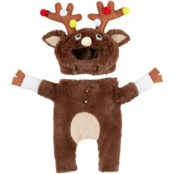 Frisco Front Walking Reindeer Dog & Cat Costume, 1 Count 14 Frisco Front Walking Reindeer Dog & Cat Costume, 1 Count -Pup Haven Sales Store 228790 PT5. AC SS1800 V1636743459