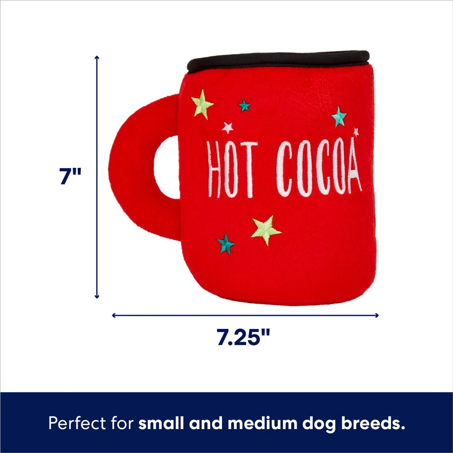 Frisco Holiday Hot Cocoa Hide & Seek Puzzle Plush Squeaky Dog Toy 2 Frisco Holiday Hot Cocoa Hide & Seek Puzzle Plush Squeaky Dog Toy - Image 2