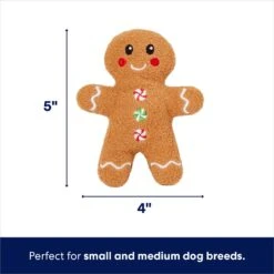 Frisco Holiday Milk & Gingerbread Cookies Hide & Seek Puzzle Plush Squeaky Dog Toy -Pup Haven Sales Store 233262 PT2. AC SS1800 V1694809545