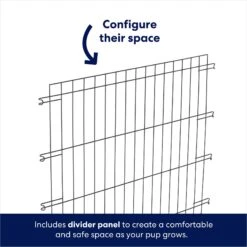 Frisco Heavy Duty Enhanced Lock Double Door Fold & Carry Wire Dog Crate & Mat Kit 13 Frisco Heavy Duty Enhanced Lock Double Door Fold & Carry Wire Dog Crate & Mat Kit -Pup Haven Sales Store 233736 PT6. AC SS1800 V1671661487