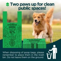 The Original Poop Bags Handle Tie Compostable Dog Poop Bags, 120 Count -Pup Haven Sales Store 239522 PT5. AC SS1800 V1695069215
