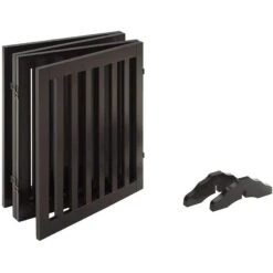 Unipaws 4 Panel Free Standing Dog Gate -Pup Haven Sales Store 241588 PT3. AC SS1800 V1600391775