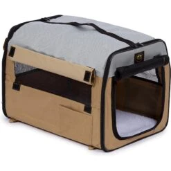 Pet Life Folding Zippered Wire-Framed Dog Crate -Pup Haven Sales Store 245207 PT2. AC SS1800 V1596645055