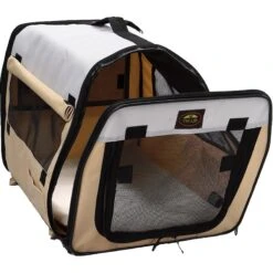 Pet Life Folding Zippered Wire-Framed Dog Crate -Pup Haven Sales Store 245207 PT4. AC SS1800 V1596720060