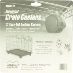 MidWest Universal Crate Caster -Pup Haven Sales Store 253497 PT4. AC SS1800 V1602099072