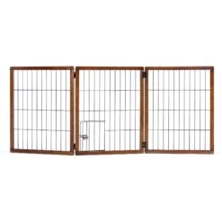 Carlson Pet Products 28-in Extra Tall Freestanding Dog Gate, Brown, Large 7 Carlson Pet Products 28-in Extra Tall Freestanding Dog Gate, Brown, Large -Pup Haven Sales Store 256336 PT2. AC SS1800 V1602315078