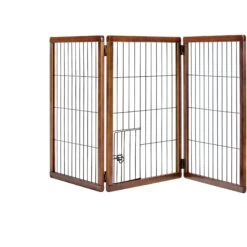 Carlson Pet Products 28-in Extra Tall Freestanding Dog Gate, Brown, Large 8 Carlson Pet Products 28-in Extra Tall Freestanding Dog Gate, Brown, Large -Pup Haven Sales Store 256336 PT3. AC SS1800 V1602330981