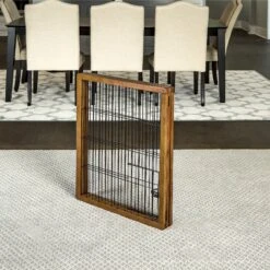 Carlson Pet Products 28-in Extra Tall Freestanding Dog Gate, Brown, Large 9 Carlson Pet Products 28-in Extra Tall Freestanding Dog Gate, Brown, Large -Pup Haven Sales Store 256336 PT4. AC SS1800 V1602329165