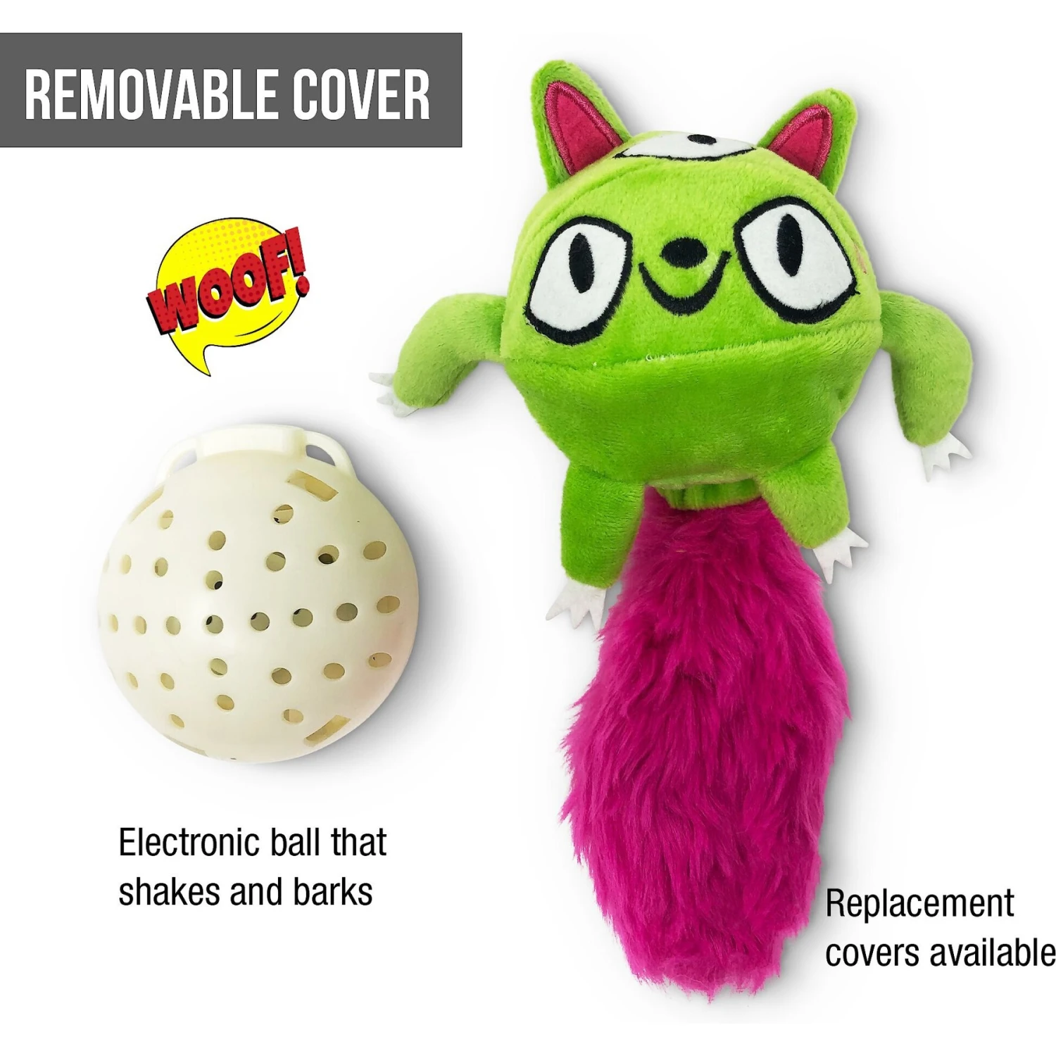 Hyper Pet Monster Pal Interactive Plush Dog Toy 3 Hyper Pet Monster Pal Interactive Plush Dog Toy - Image 3