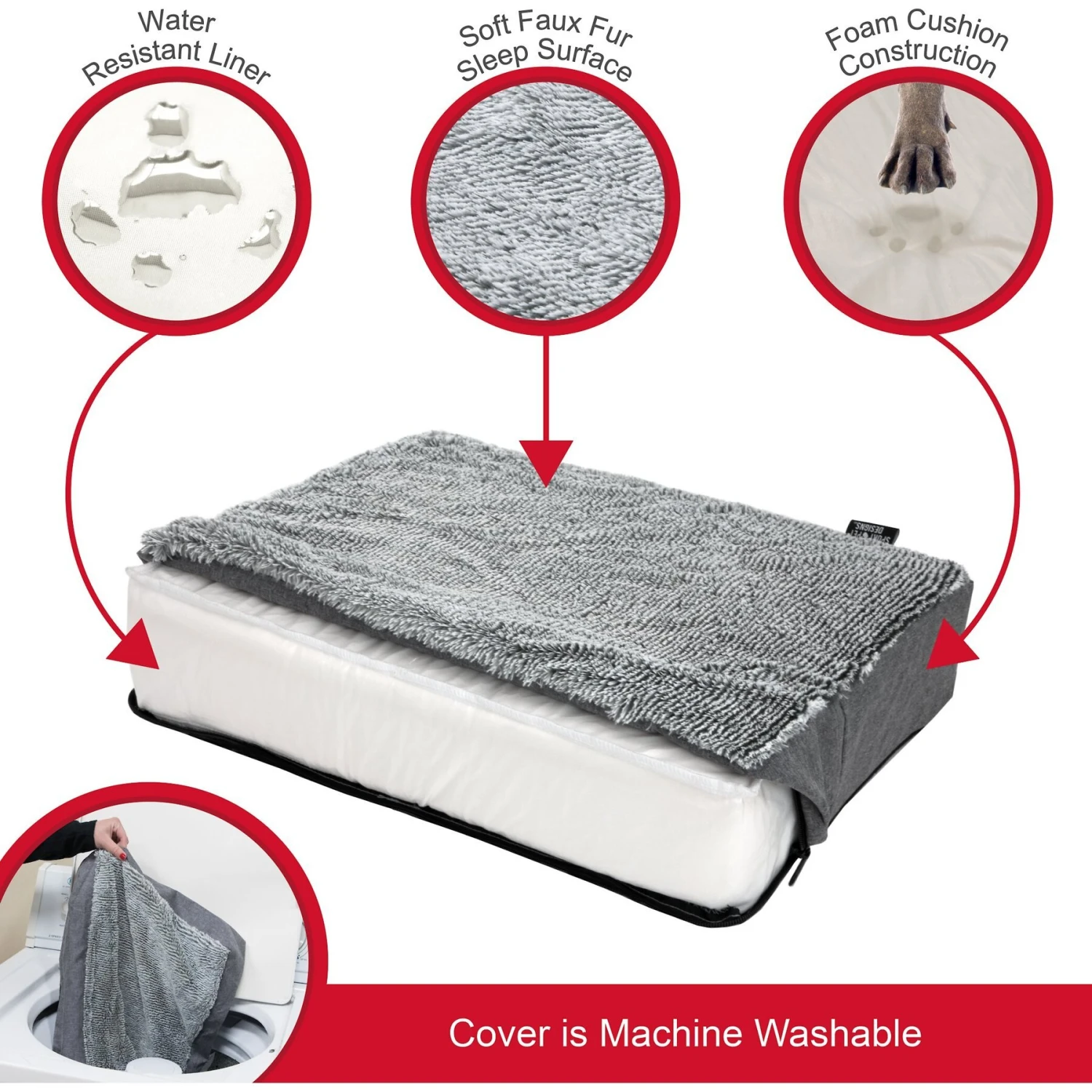 Sport Pet Deluxe Mattress Dog Bed 3 Sport Pet Deluxe Mattress Dog Bed - Image 3