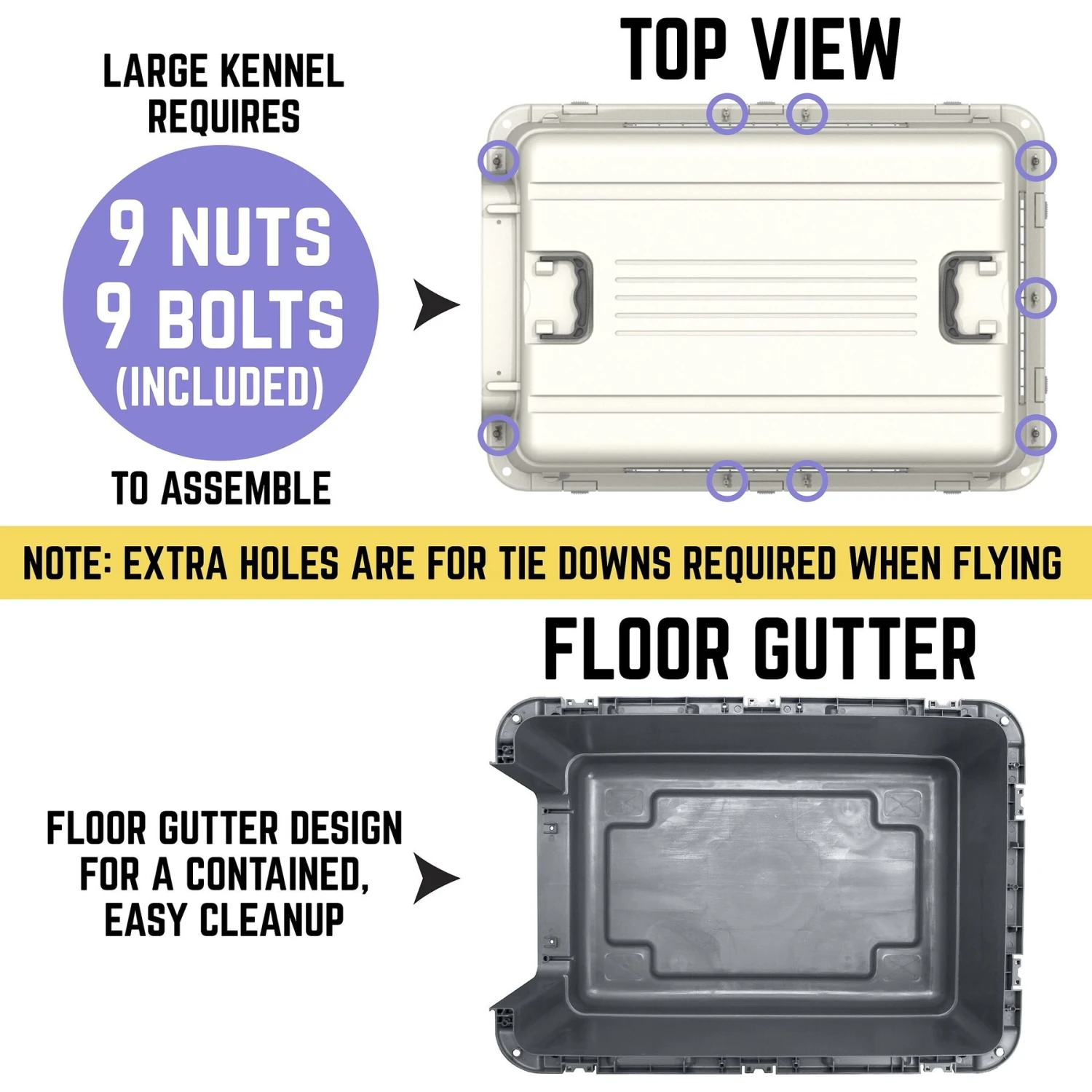 Sport Pet Travel Kennel Dog Carrier 4 Sport Pet Travel Kennel Dog Carrier - Image 4