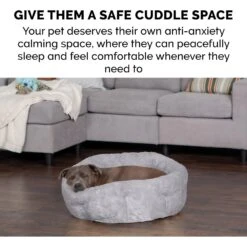 FurHaven Luxury Faux Fur Self-Warming Hi-Lo Donut Cat & Dog Bed 16 FurHaven Luxury Faux Fur Self-Warming Hi-Lo Donut Cat & Dog Bed -Pup Haven Sales Store 262932 PT7. AC SS1800 V1606798329