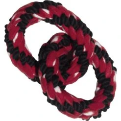KONG Signature Double Ring Tug Rope Dog Toy