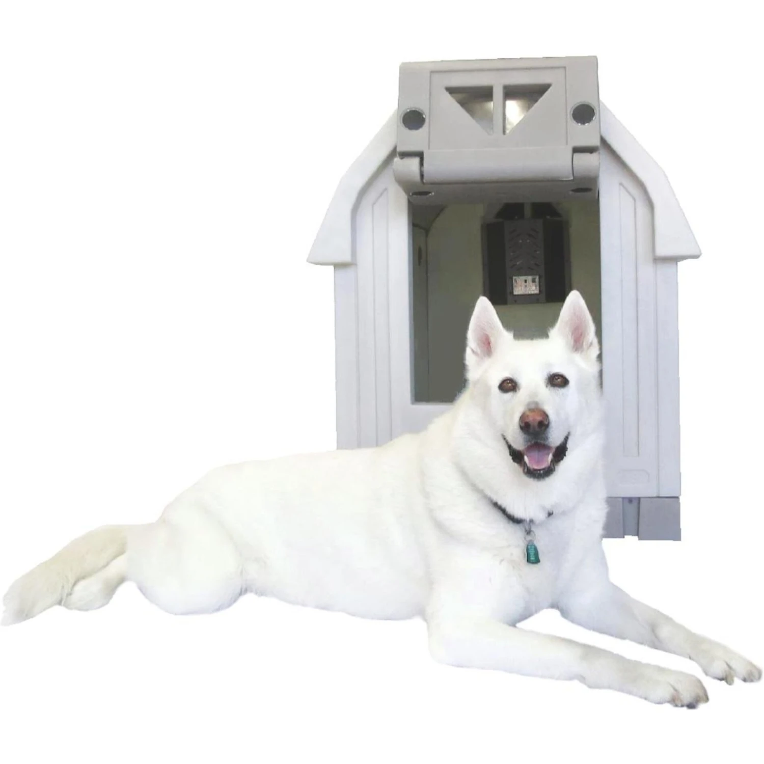 Dog Palace Insulated Heated Dog House 4 Dog Palace Insulated Heated Dog House - Image 4