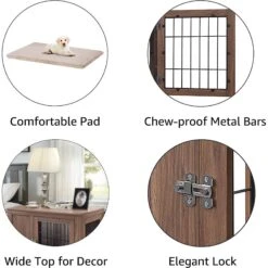 Unipaws Furniture Style Dog Crate 14 Unipaws Furniture Style Dog Crate -Pup Haven Sales Store 264626 PT6. AC SS1800 V1608771475