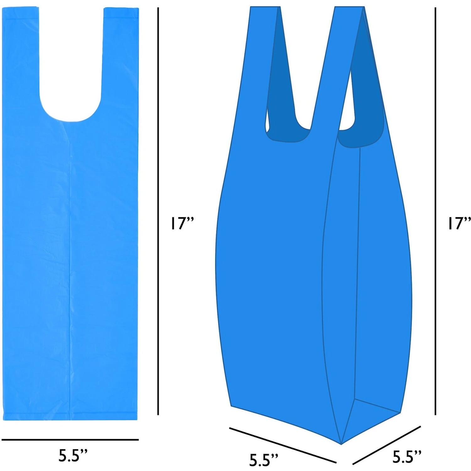 Doggie Walk Bags Scented Tie Handle Dog Poop Bags, Rainbow, 72 Count 4 Doggie Walk Bags Scented Tie Handle Dog Poop Bags, Rainbow, 72 Count - Image 4