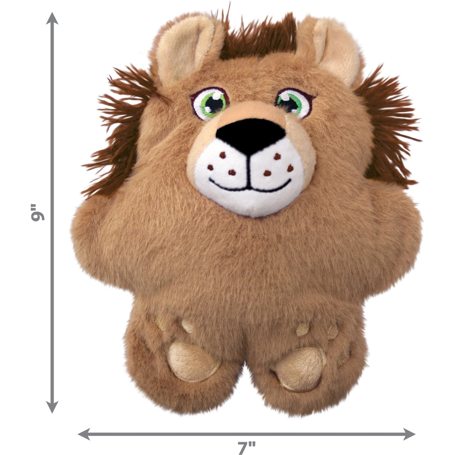 KONG Snuzzles Lion Dog Toy 2 KONG Snuzzles Lion Dog Toy - Image 2