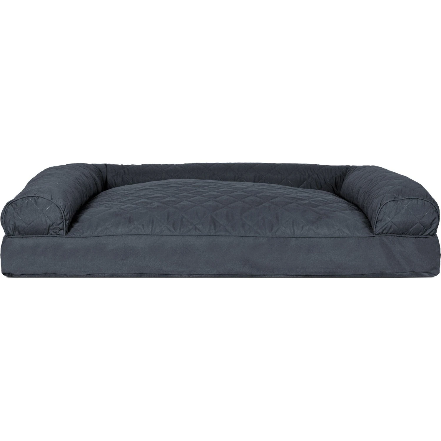 FurHaven Quilted Bolster Cat & Dog Bed With Removable Cover 3 FurHaven Quilted Bolster Cat & Dog Bed With Removable Cover - Image 3