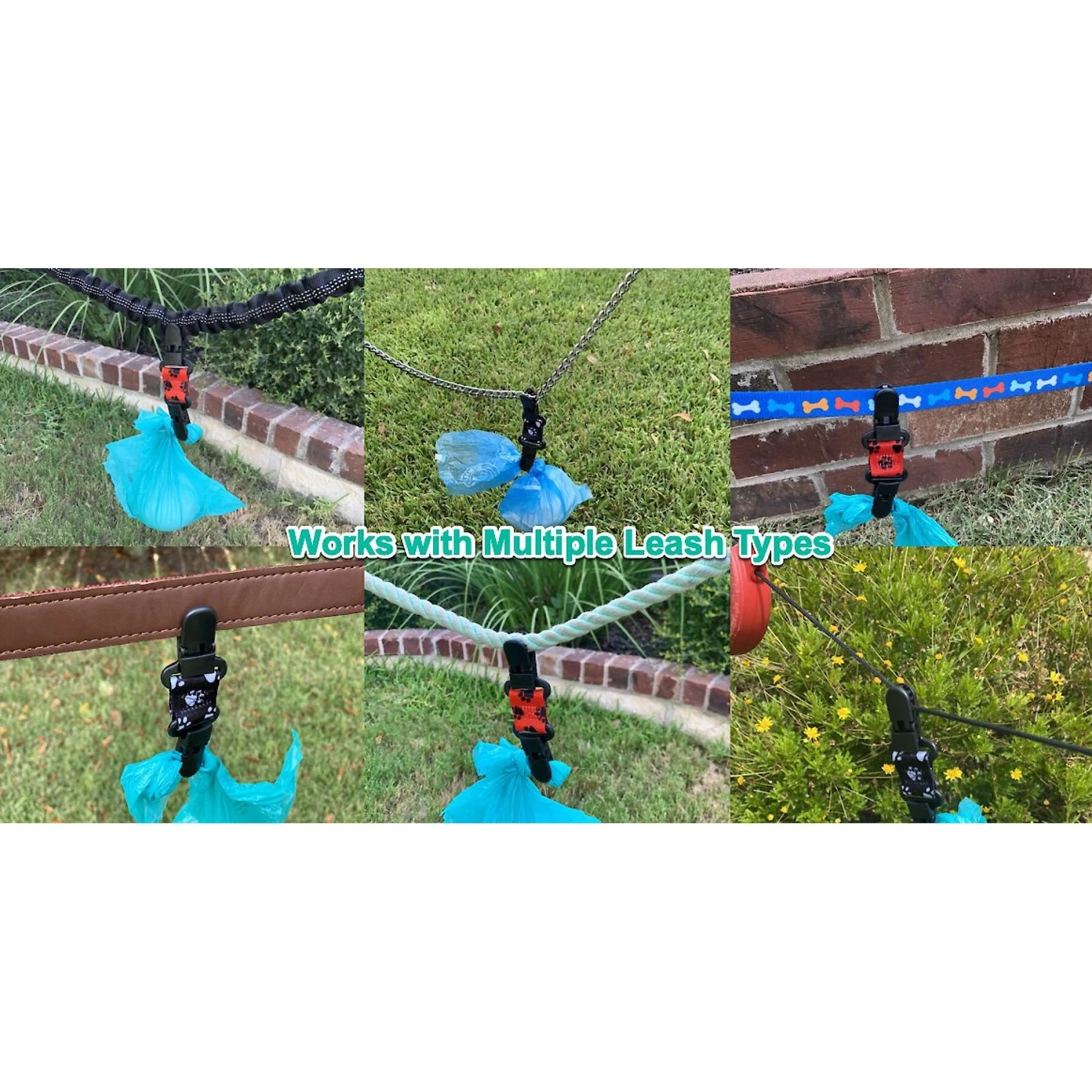 Dumper Cables Dog Waste Bag Holder, 2 Count 3 Dumper Cables Dog Waste Bag Holder, 2 Count - Image 3