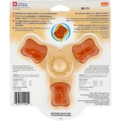 Hartz Chew 'n Clean Chew Chicken Flavored Tri-Point Dog Treat & Chew Toy 14 Hartz Chew 'n Clean Chew Chicken Flavored Tri-Point Dog Treat & Chew Toy -Pup Haven Sales Store 272246 PT6. AC SS1800 V1667598614