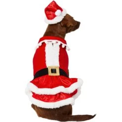 Frisco Mrs. Claus Dog & Cat Costume 8 Frisco Mrs. Claus Dog & Cat Costume -Pup Haven Sales Store 276150 PT3. AC SS1800 V1631572139
