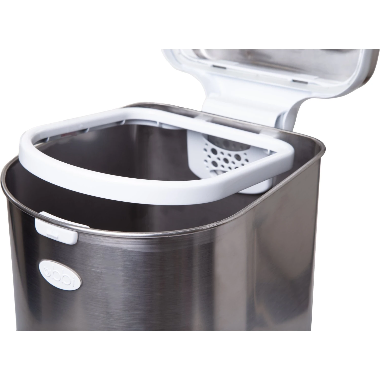 Ubbi® Ubbi Stainless Steel Dog & Cat Waste Pail 2 Ubbi® Ubbi Stainless Steel Dog & Cat Waste Pail - Image 2