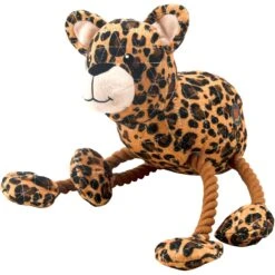 Charming Pet Dangle Dudes Leopard Squeaky Dog Toy -Pup Haven Sales Store 281857 PT3. AC SS1800 V1616769752
