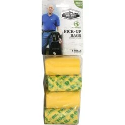 Dr. Pol Green & Yellow Dog Poop Bags, 8 Count 5 Dr. Pol Green & Yellow Dog Poop Bags, 8 Count -Pup Haven Sales Store 281895 PT2. AC SS1800 V1618007506