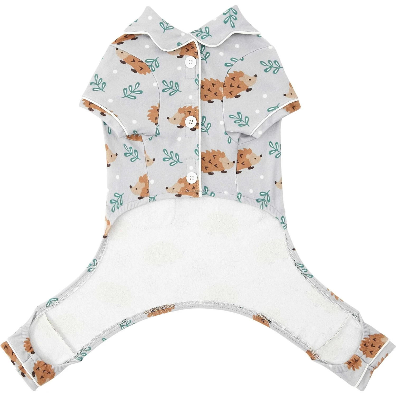 Wagatude Hedgehog Print Dog Pajamas 3 Wagatude Hedgehog Print Dog Pajamas - Image 3