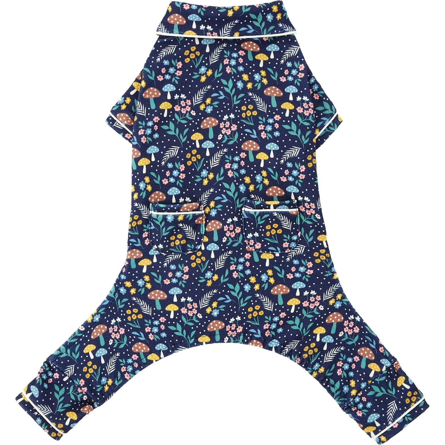 Wagatude Woodland Garden Print Dog Pajamas 1 Wagatude Woodland Garden Print Dog Pajamas