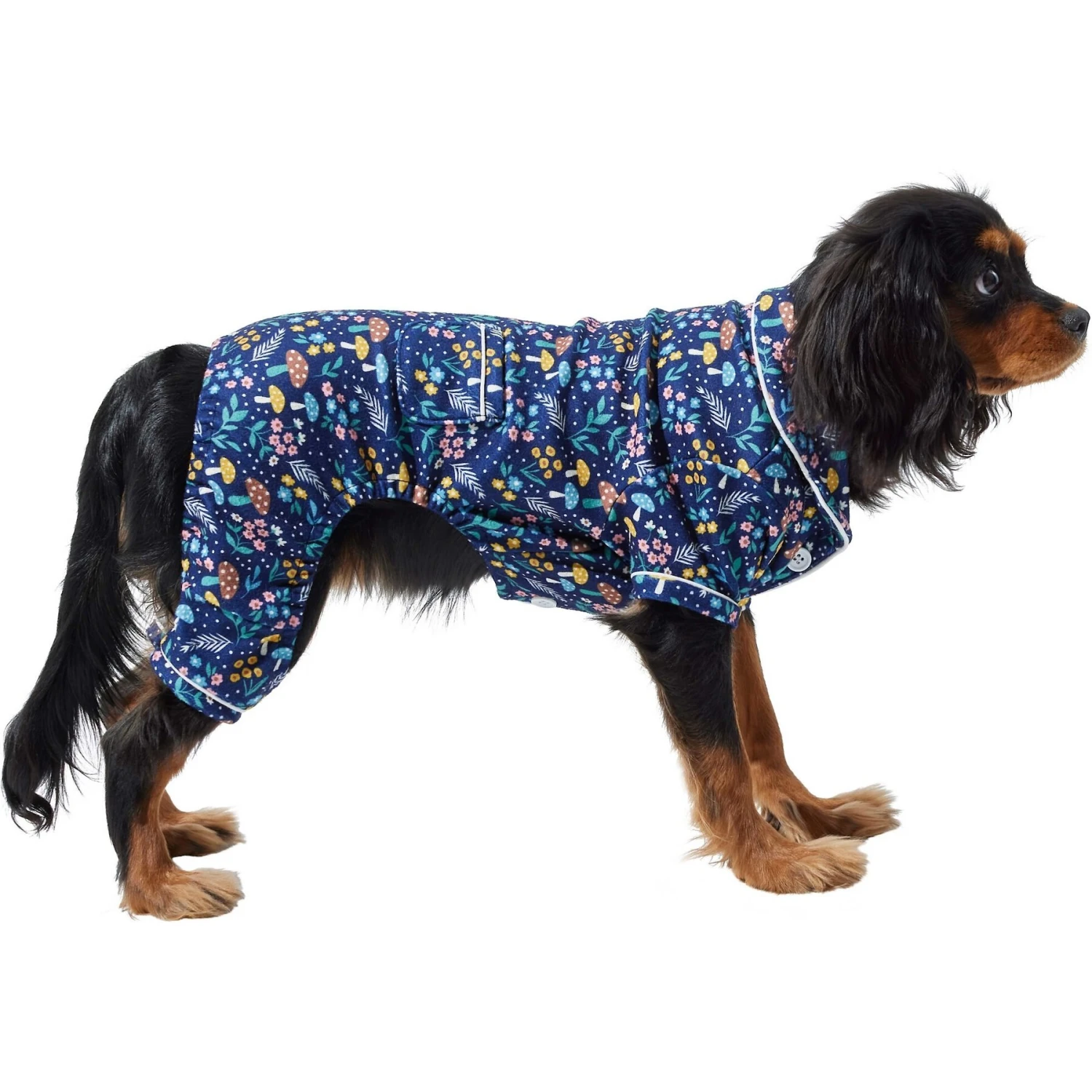 Wagatude Woodland Garden Print Dog Pajamas 2 Wagatude Woodland Garden Print Dog Pajamas - Image 2