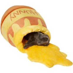 Disney Winnie The Pooh Honey Pot Covered Cat & Dog Bed -Pup Haven Sales Store 282413 PT2. AC SS1800 V1630440417