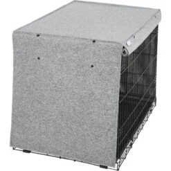 Frisco Faux Linen Dog Crate Cover 9 Frisco Faux Linen Dog Crate Cover -Pup Haven Sales Store 289630 PT3. AC SS1800 V1644248867