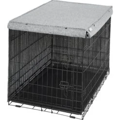 Frisco Faux Linen Dog Crate Cover 10 Frisco Faux Linen Dog Crate Cover -Pup Haven Sales Store 289630 PT4. AC SS1800 V1644248877