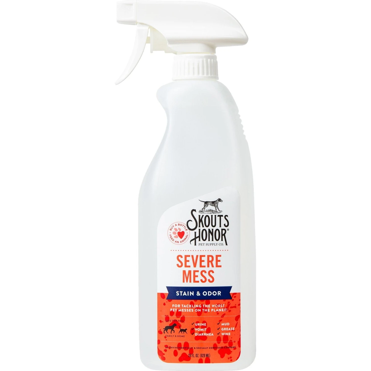 Skout's Honor Severe Mess Stain & Odor Dog & Cat Spray 1 Skout's Honor Severe Mess Stain & Odor Dog & Cat Spray