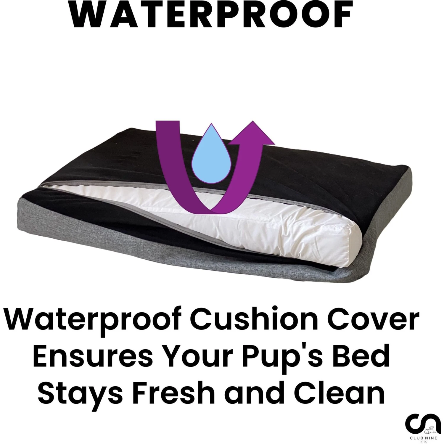 Club Nine Pets Metro Orthopedic Cat & Dog Bed 6 Club Nine Pets Metro Orthopedic Cat & Dog Bed - Image 6