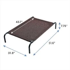 Frisco Replacement Cover For Steel-Framed Elevated Dog Bed & Frisco Steel-Framed Elevated Dog Bed -Pup Haven Sales Store 303624 PT4. AC SS1800 V1623079661