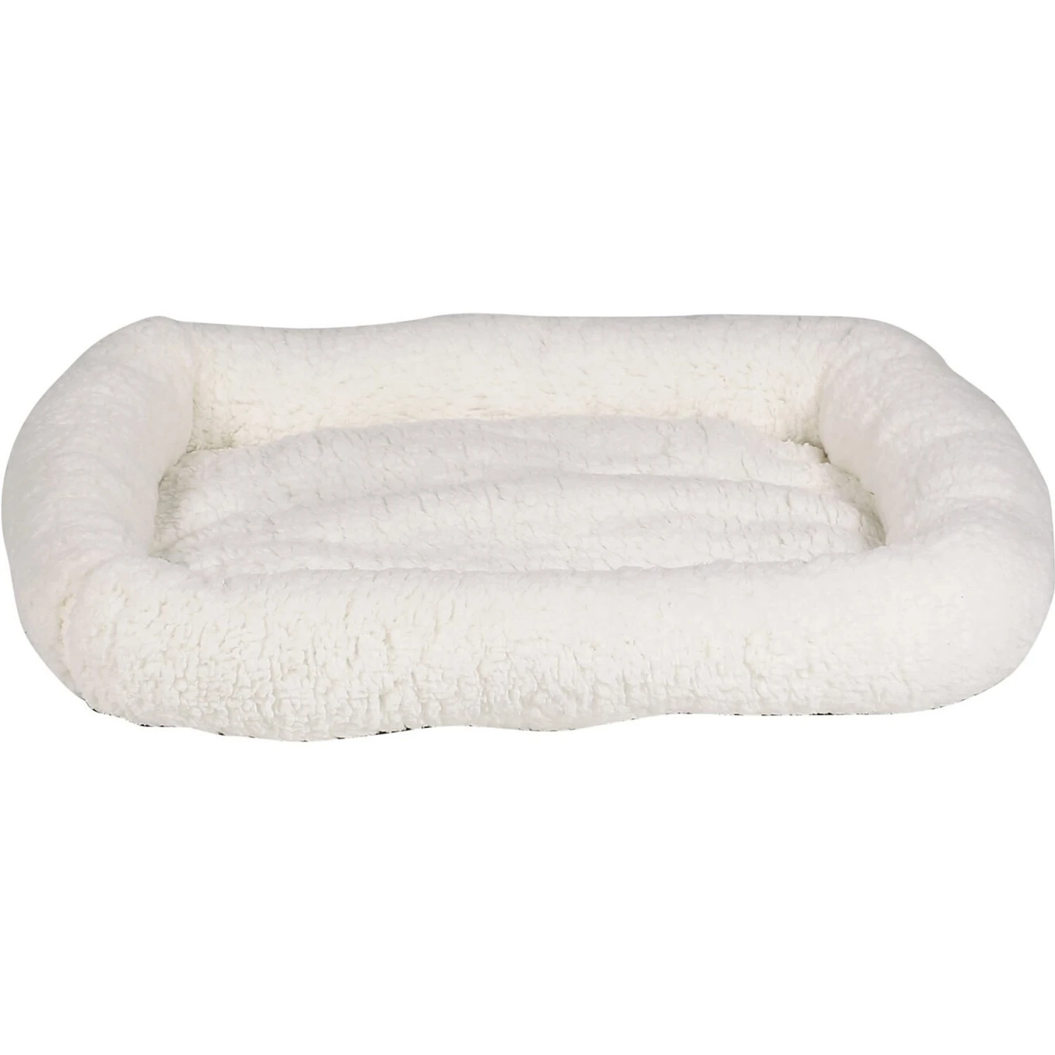 HappyCare Textiles Self-Warming Sherpa Bolster Cat & Dog Bed 1 HappyCare Textiles Self-Warming Sherpa Bolster Cat & Dog Bed