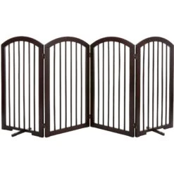 Frisco Arch 4-Panel Solid Wood Dog Gate 6 Frisco Arch 4-Panel Solid Wood Dog Gate -Pup Haven Sales Store 305152 PT2. AC SS1800 V1639669041