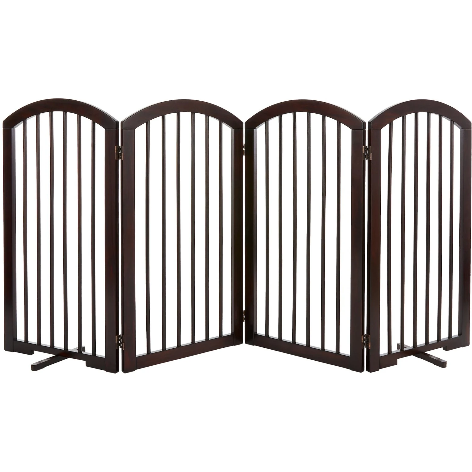 Frisco Arch 4-Panel Solid Wood Dog Gate 3 Frisco Arch 4-Panel Solid Wood Dog Gate - Image 3