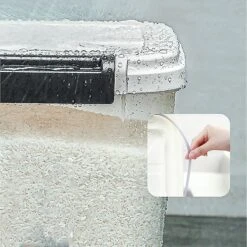 Hanamya BPA Free Pet Food Storage Container & Measuring Cup, White & Grey -Pup Haven Sales Store 306780 PT4. AC SS1800 V1697582800