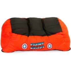 Buckle-Down Captain America Bolster Dog Bed 7 Buckle-Down Captain America Bolster Dog Bed -Pup Haven Sales Store 306920 PT3. AC SS1800 V1626994279