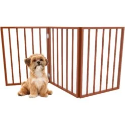 Pet Adobe 3-Panel Freestanding Folding Dog & Cat Gate 14 Pet Adobe 3-Panel Freestanding Folding Dog & Cat Gate -Pup Haven Sales Store 314950 PT6. AC SS1800 V1626389526