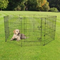 Pet Adobe Folding Puppy Playpen -Pup Haven Sales Store 315034 PT4. AC SS1800 V1626393458