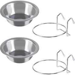 Pet Adobe Hanging Dog Bowl Set -Pup Haven Sales Store 315037 PT6. AC SS1800 V1626391321