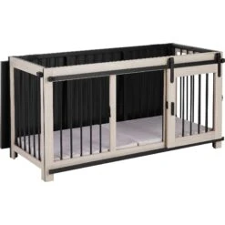 Frisco "Rockford" Dog Crate Credenza & Mat -Pup Haven Sales Store 315187 PT4. AC SS1800 V1634154719