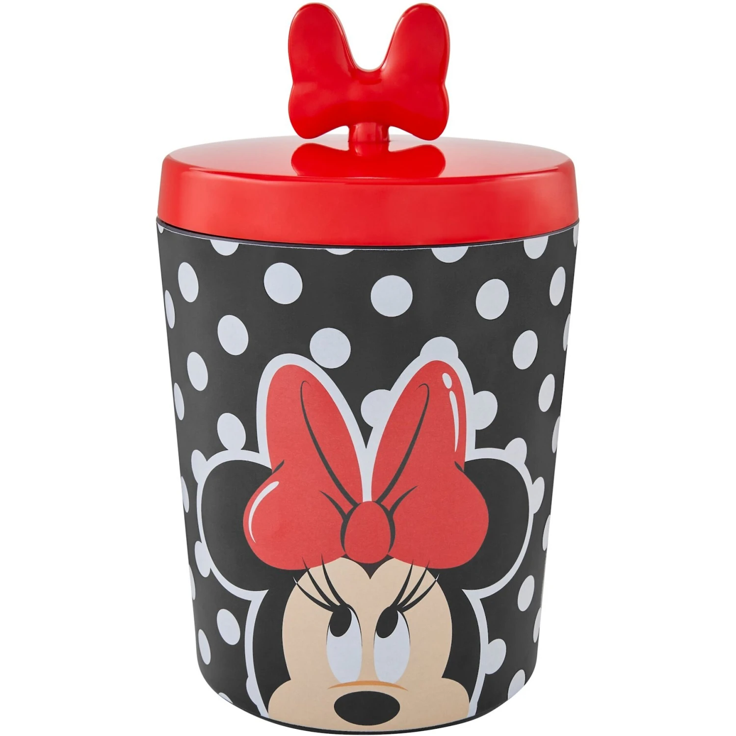 Disney Minnie Mouse Peek-A-Boo Melamine Dog & Cat Treat Jar 1 Disney Minnie Mouse Peek-A-Boo Melamine Dog & Cat Treat Jar