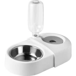 Hanamya Dog & Cat Automatic Waterer & Stainless Steel Bowl
