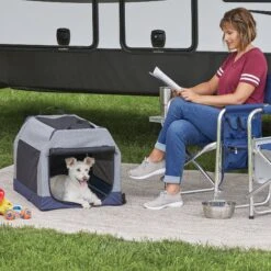 MidWest Canine Camper Dog Tent Crate -Pup Haven Sales Store 316129 PT2. AC SS1800 V1627681889
