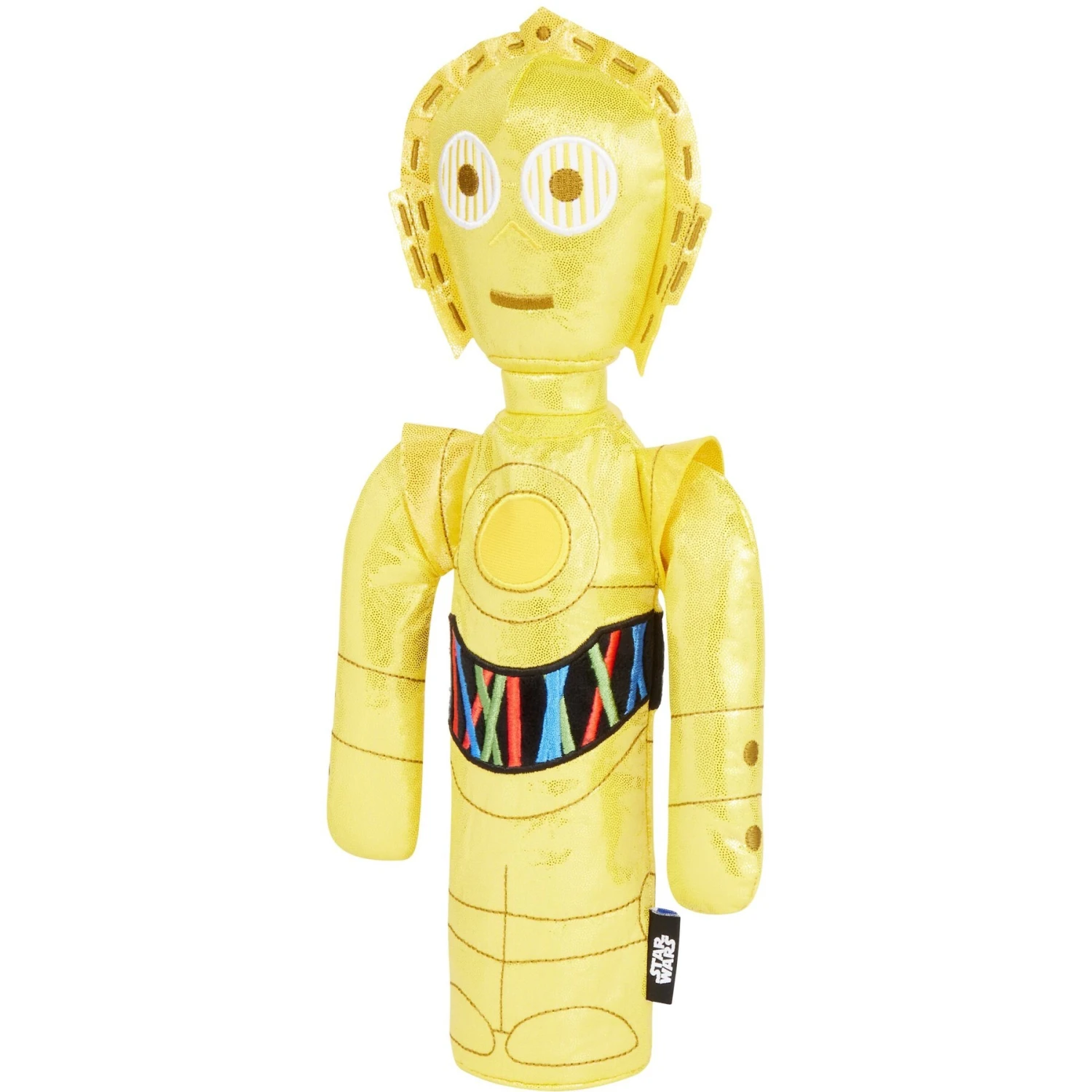 STAR WARS C-3PO Bottle Plush Squeaky Dog Toy 1 STAR WARS C-3PO Bottle Plush Squeaky Dog Toy